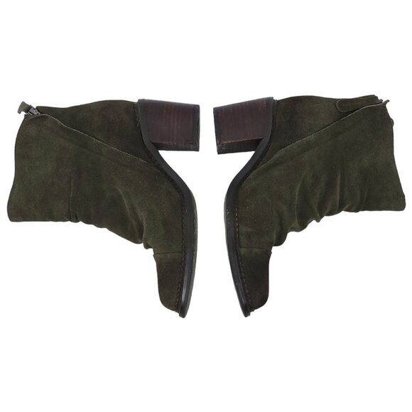 Sbicca Millie Ankle Boot Women 8 Suede Slouch Boho Stack Heel Vintage Collection - Picture 8 of 12